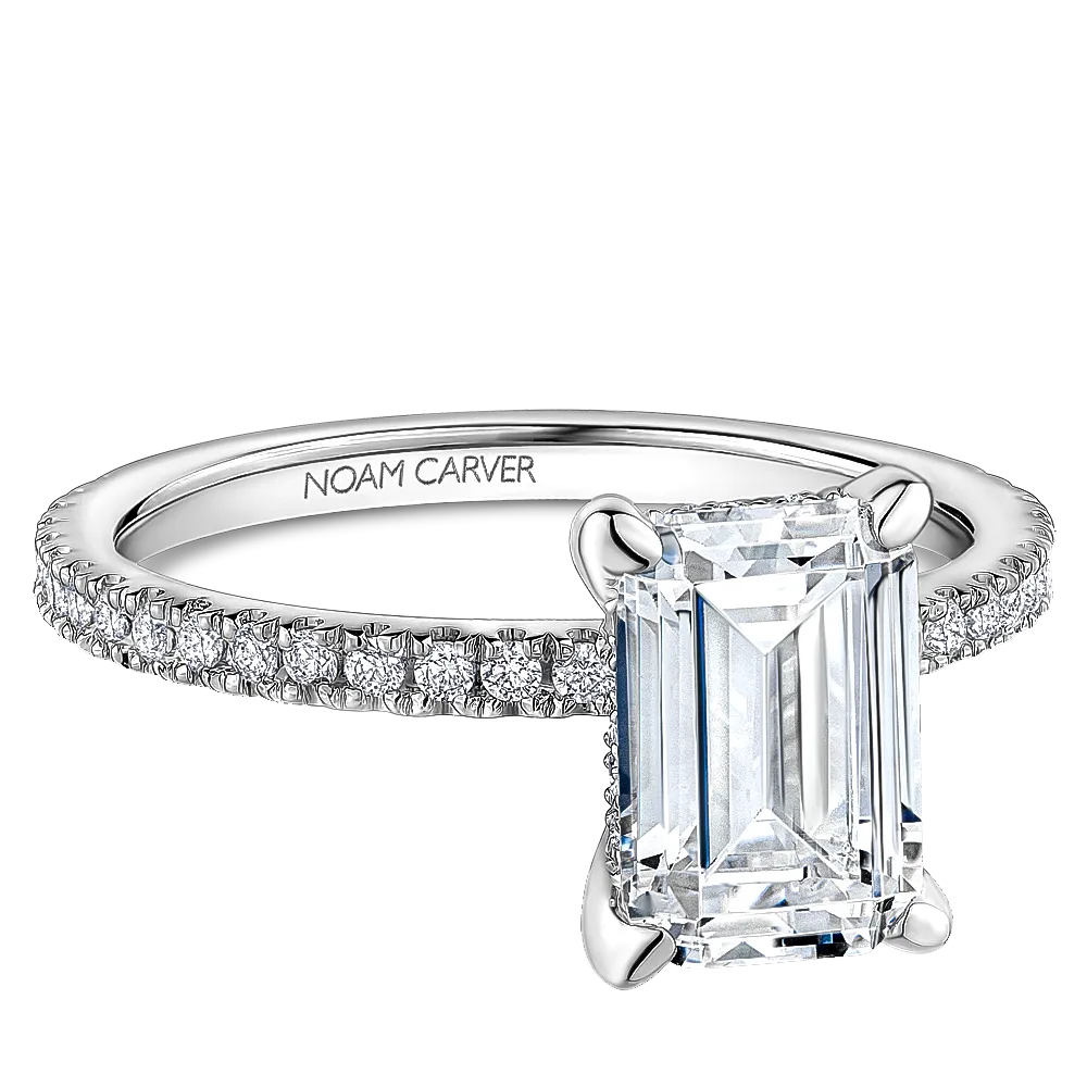 0.27ctw Round Diamond Engagement Mounting