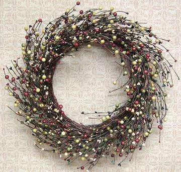 12" Primitive Combo Wreath