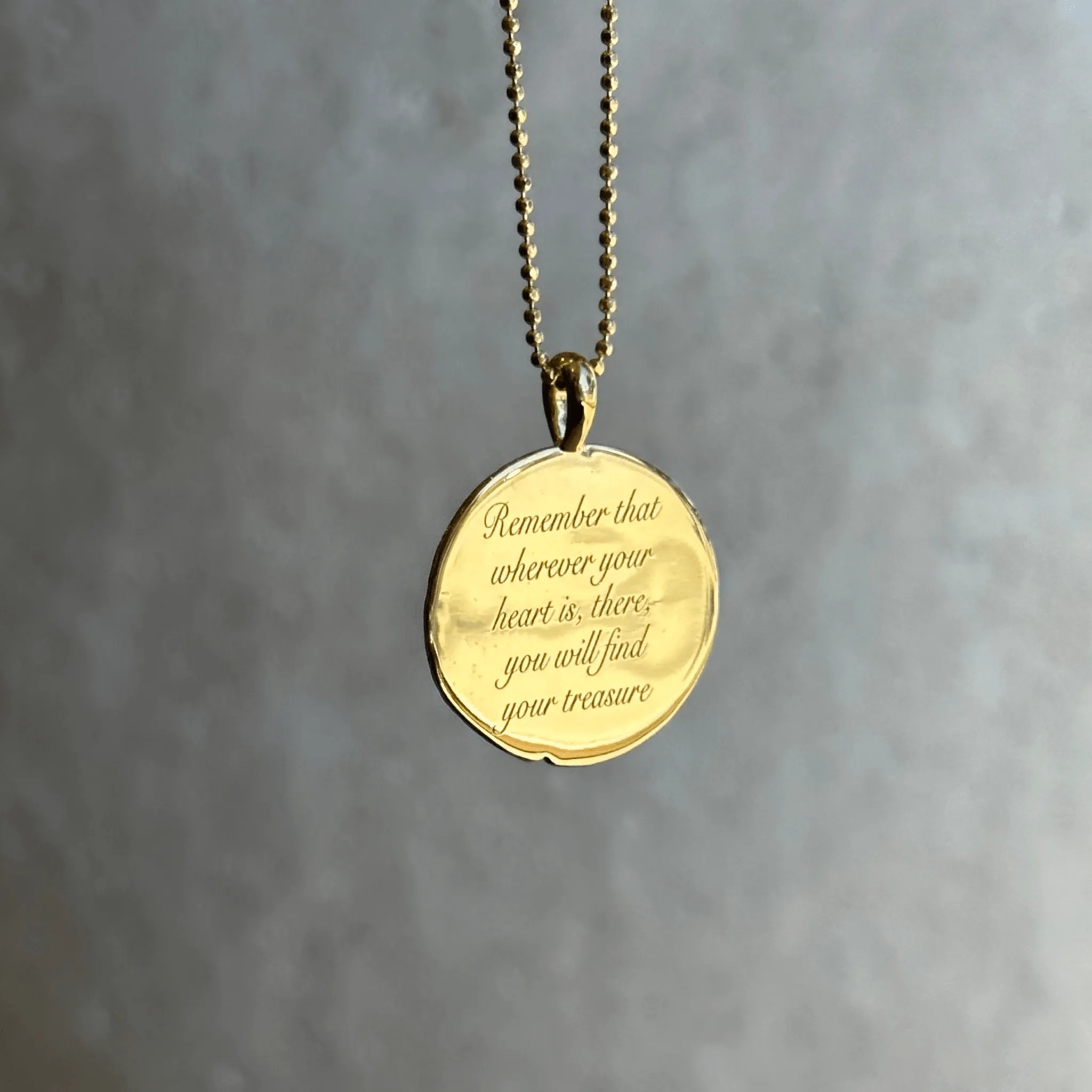 18k "Alchemist's Dream” Coin Necklace