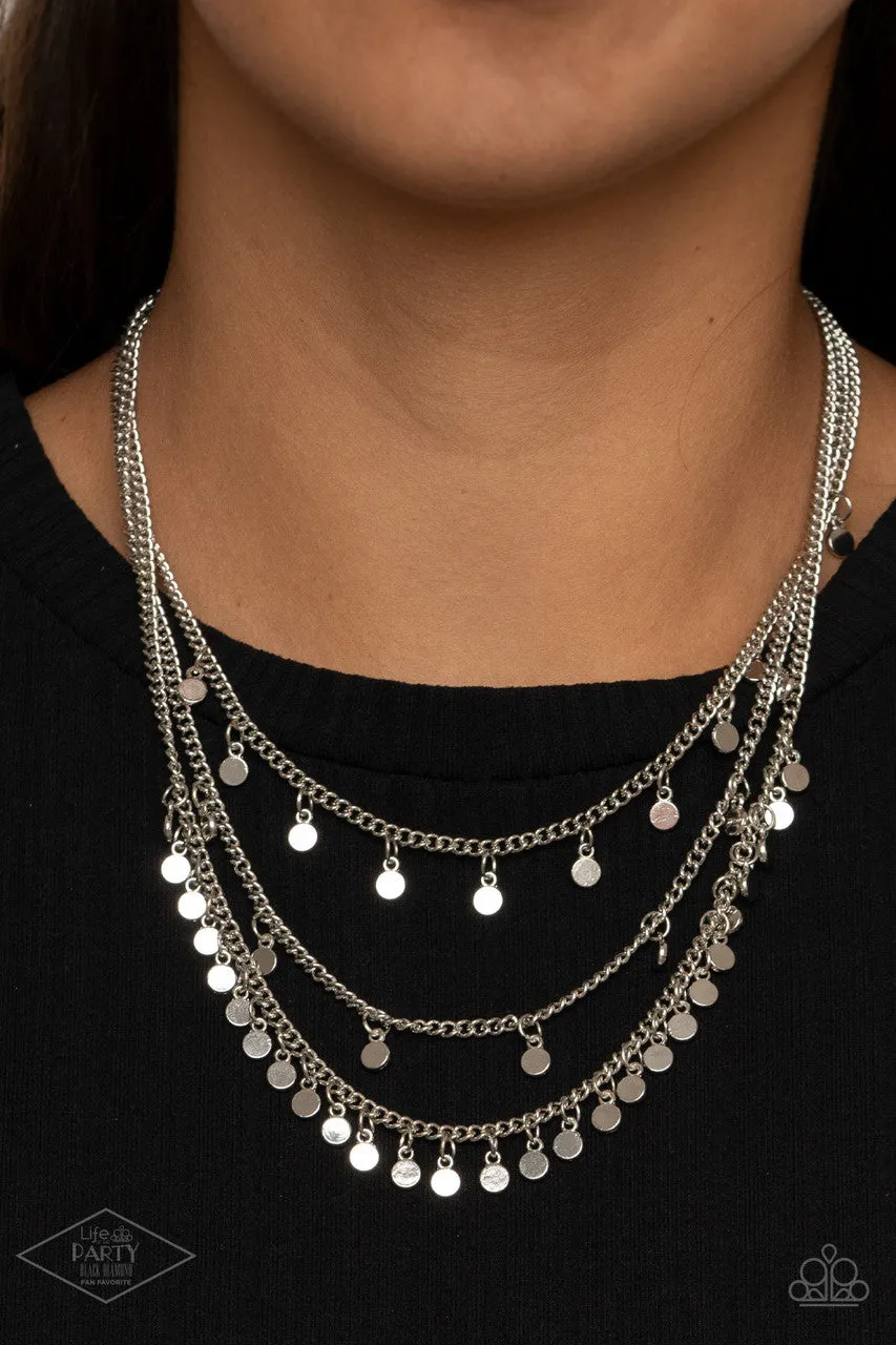 Always on CHIME Silver Paparazzi Necklace