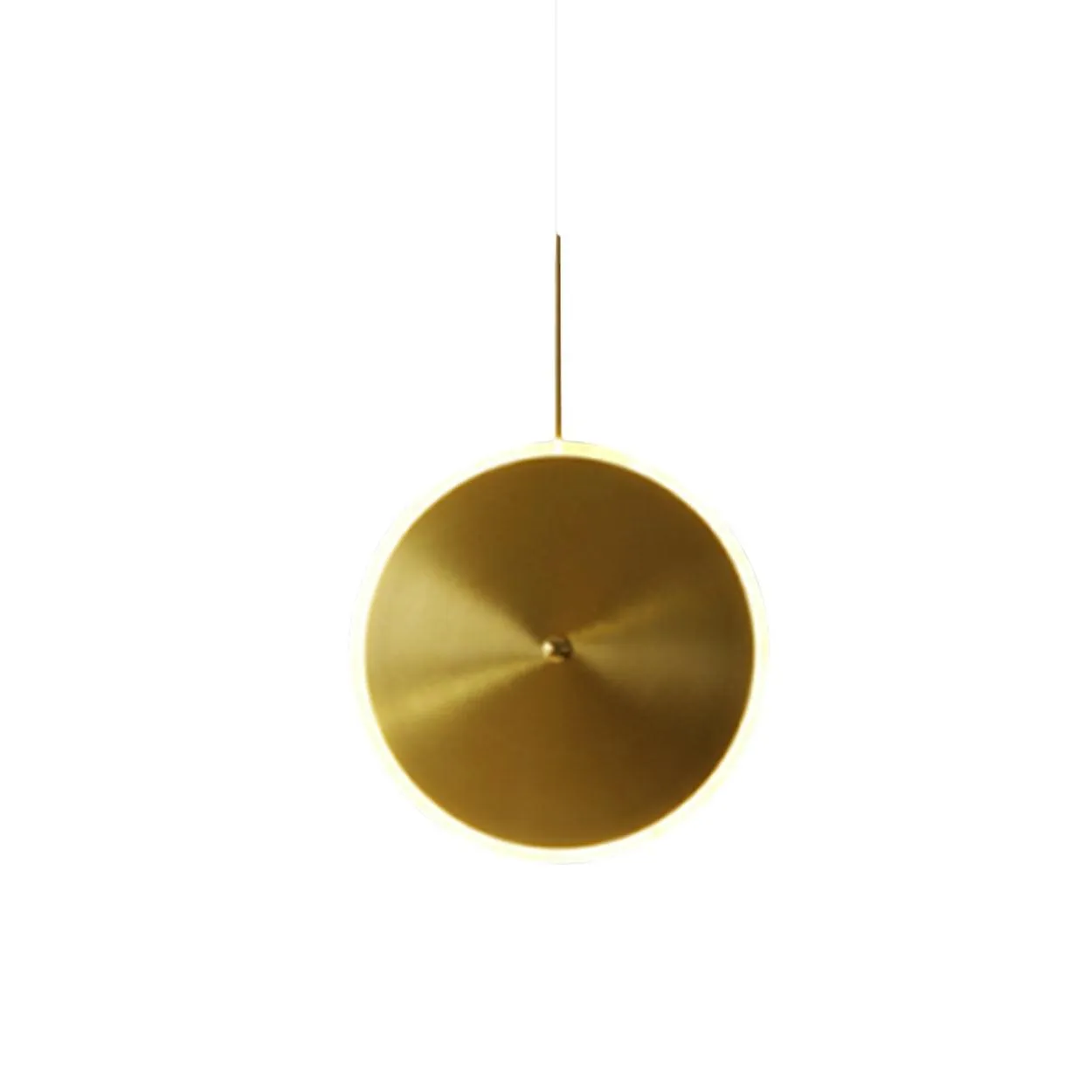 ANKUR CHRONA UFO DISH GOLD LED PENDANT LIGHT