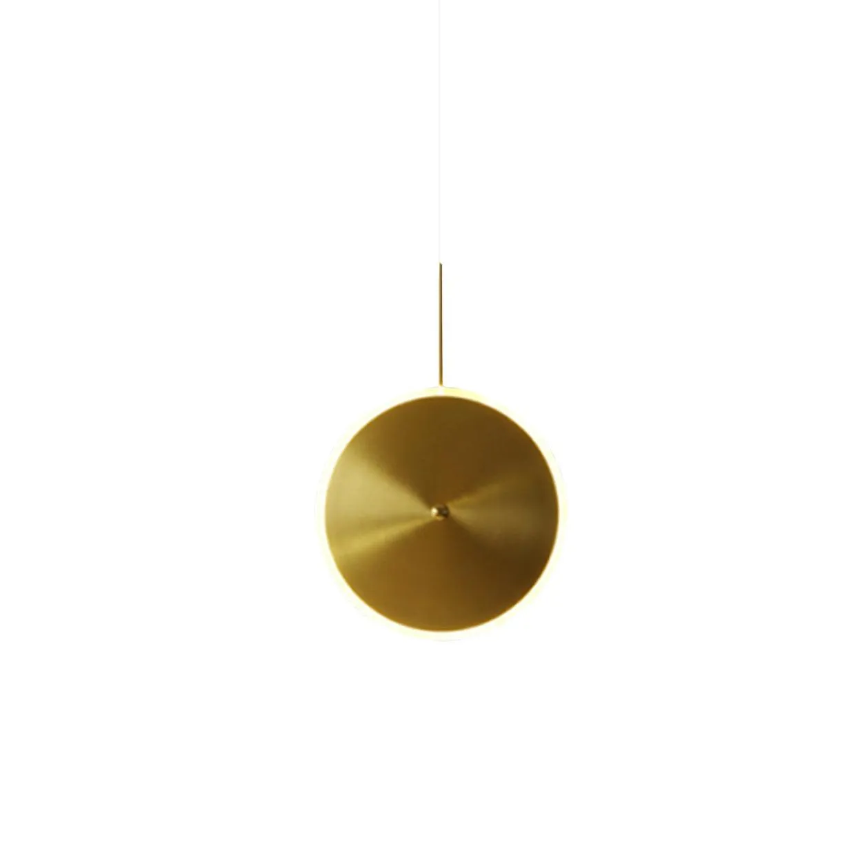 ANKUR CHRONA UFO DISH GOLD LED PENDANT LIGHT