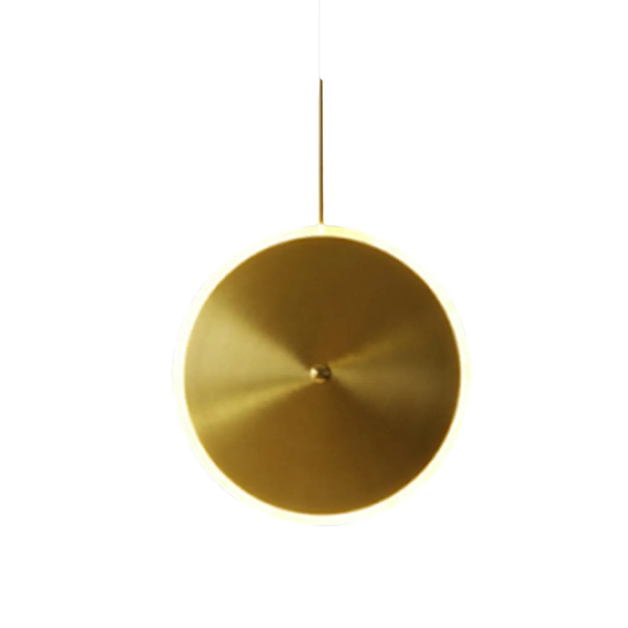 ANKUR CHRONA UFO DISH GOLD LED PENDANT LIGHT