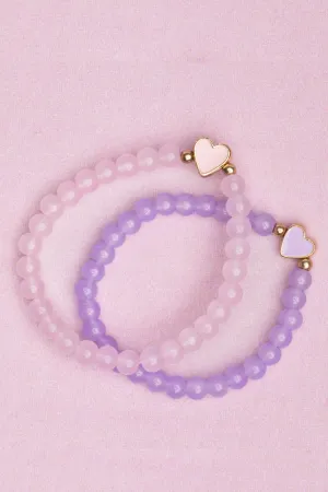 Be Chic With All My Heart Bracelet Set