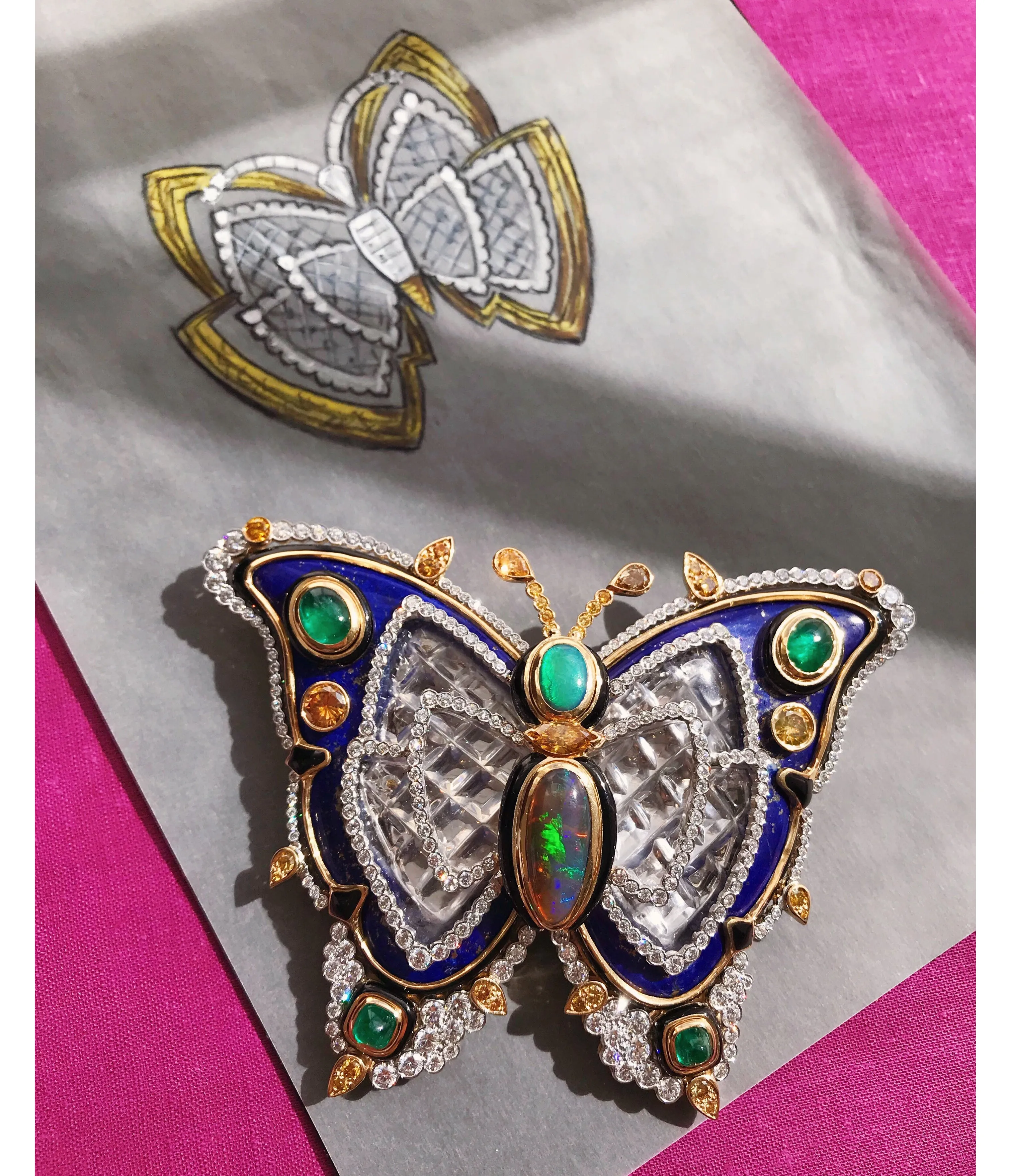 Butterfly Brooch/Necklace