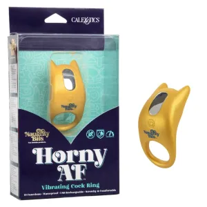 Calexotics Naughty Bits Horny AF Vibrating Cock Ring