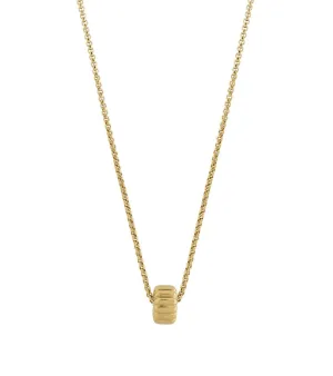 Chamfer Necklace Gold