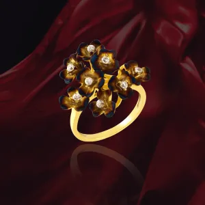 Ember Buttercup Bouquet Ring