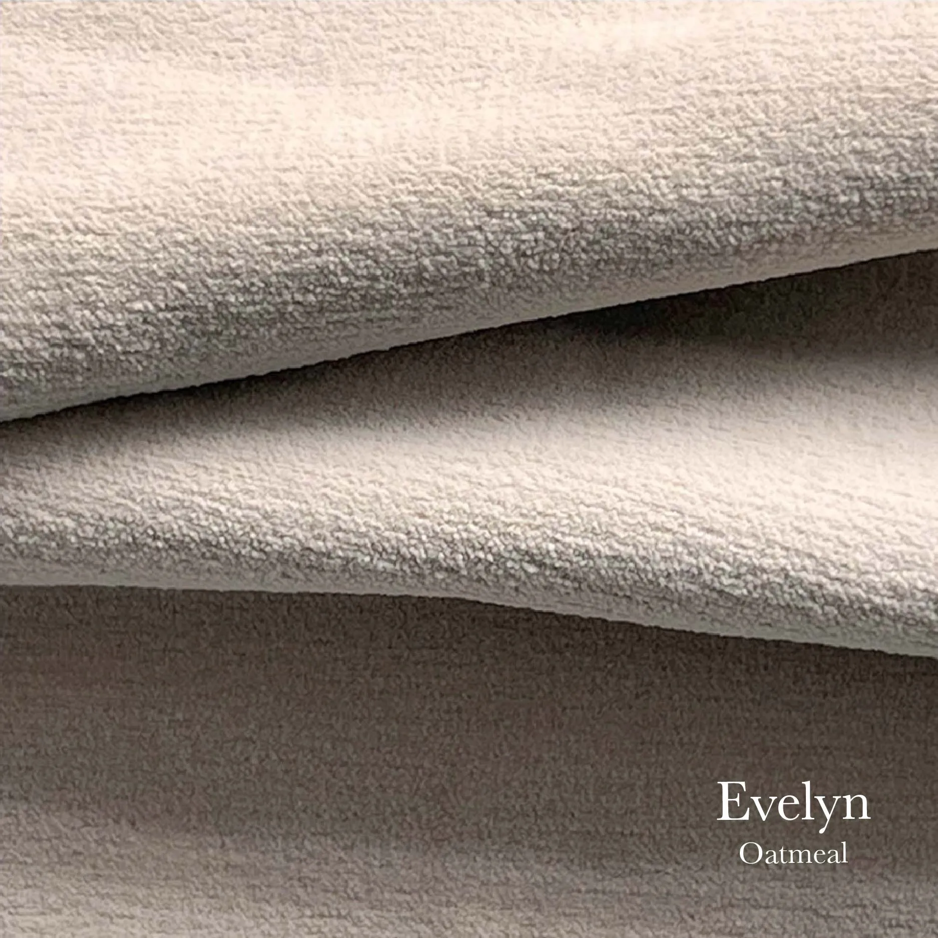 Evelyn Velvet Blackout Curtain | Oatmeal