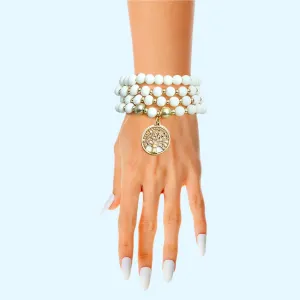 Exquisite White Bracelet Set: Elegance Redefined for Women