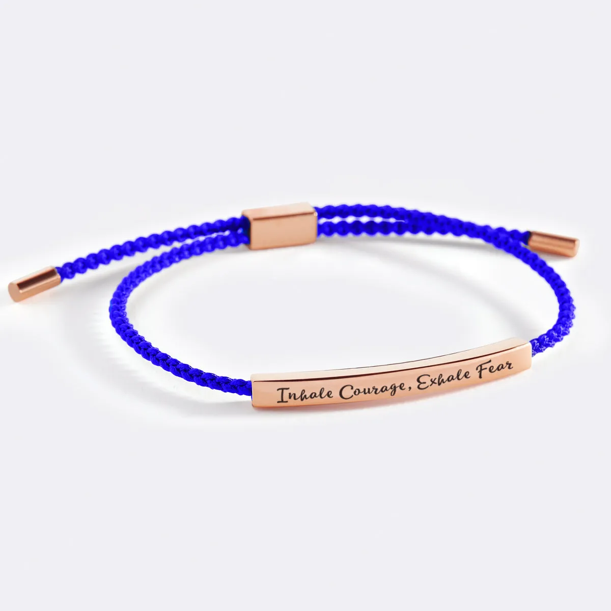 Inhale Courage, Exhale Fear Inspire Bracelet