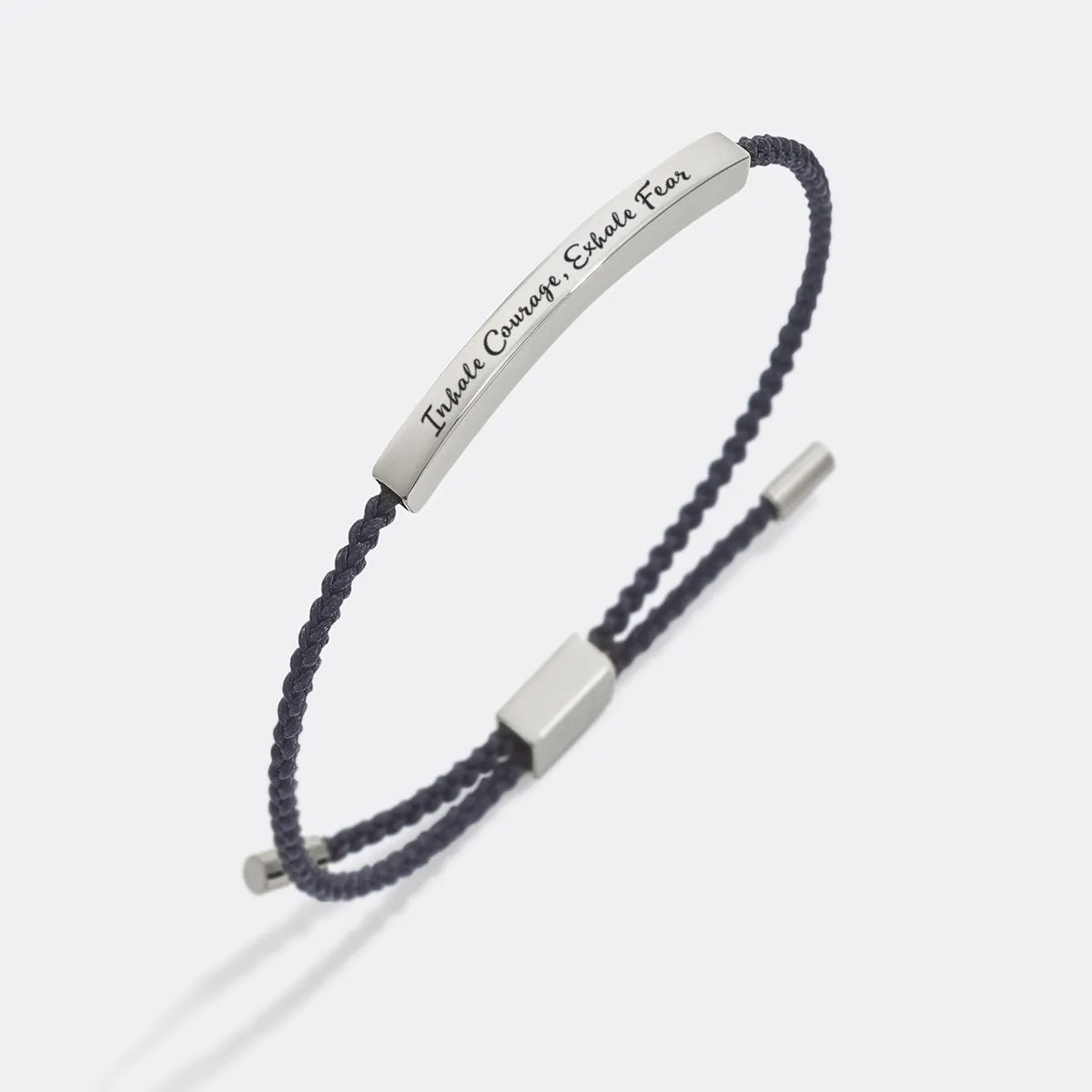 Inhale Courage, Exhale Fear Inspire Bracelet