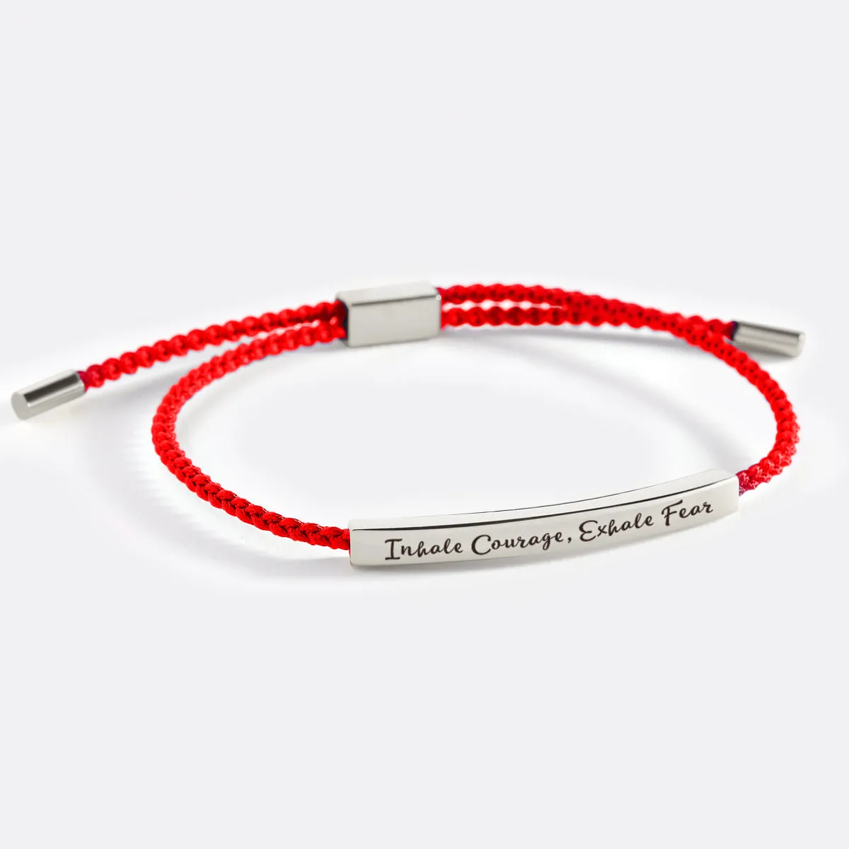 Inhale Courage, Exhale Fear Inspire Bracelet