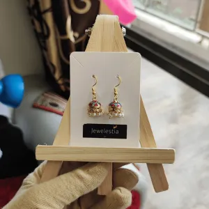 Jewelestia Mini Jhumka Pearls