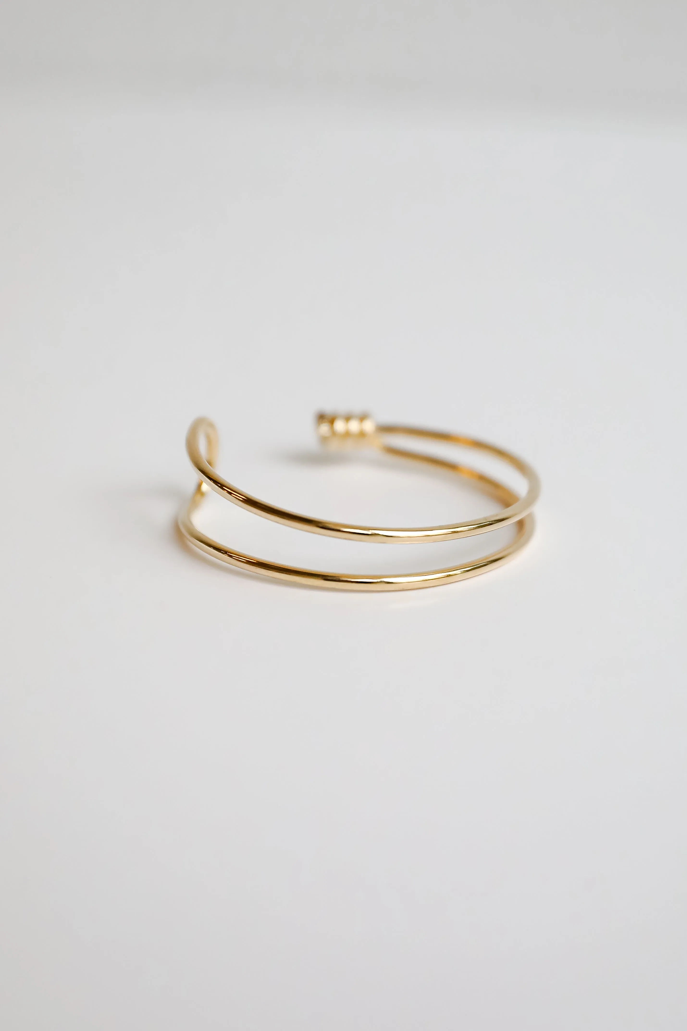 Josie Gold Cuff Bracelet