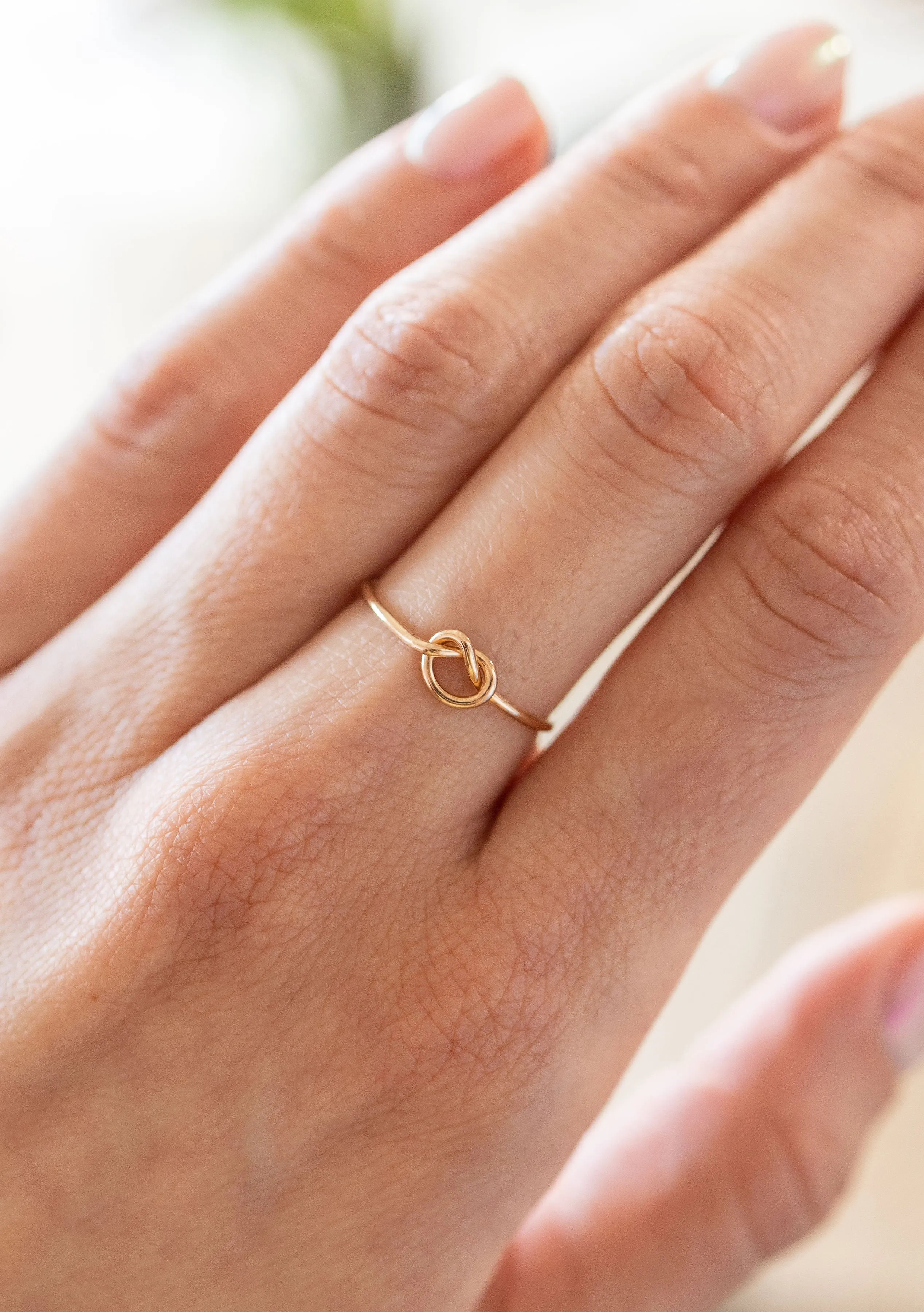 Love Knot Ring in Gold