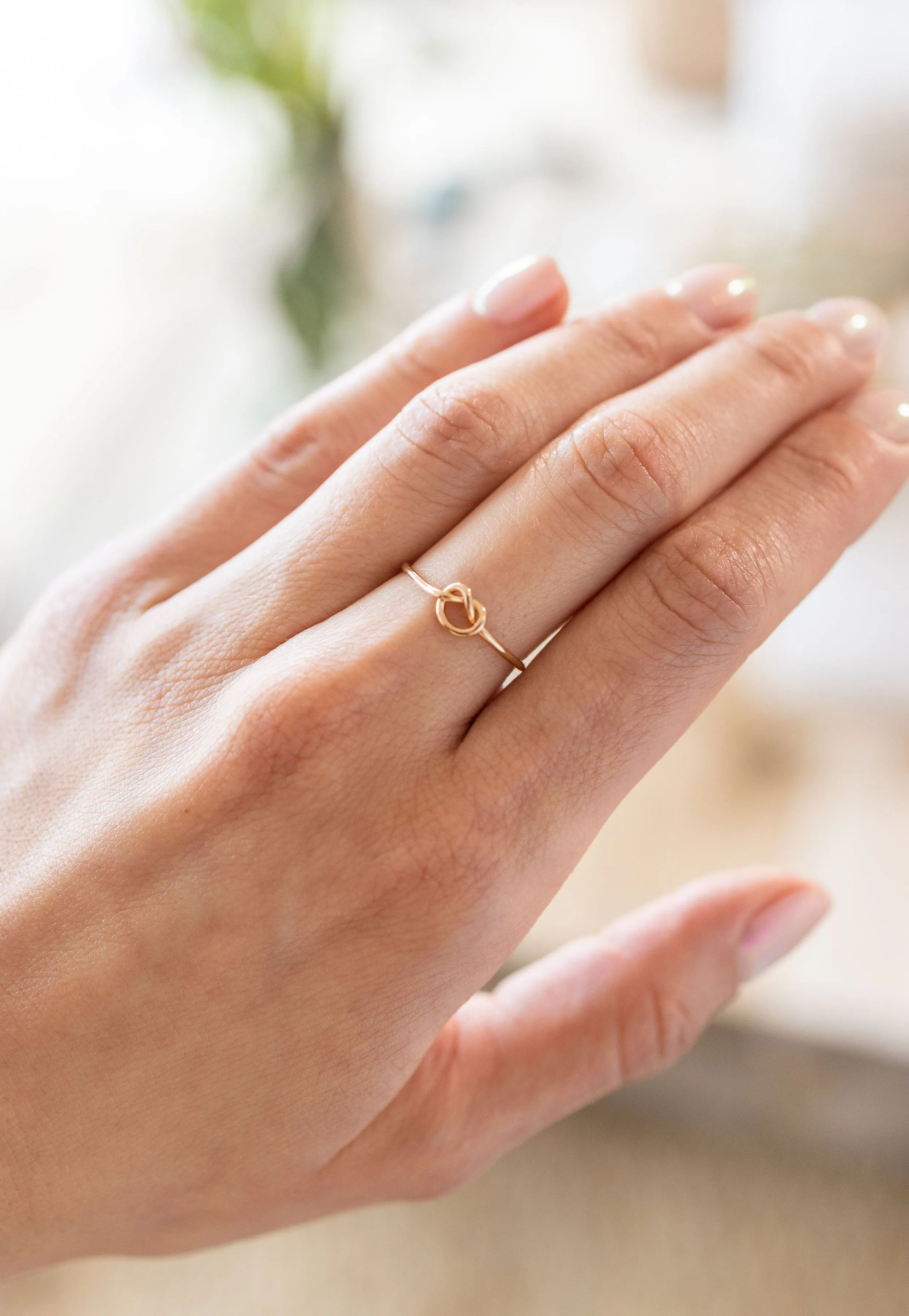 Love Knot Ring in Gold