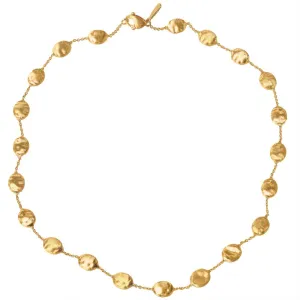 Marco Bicego Siviglia 18K Yellow Gold 16 Bead Necklace CB553 Y