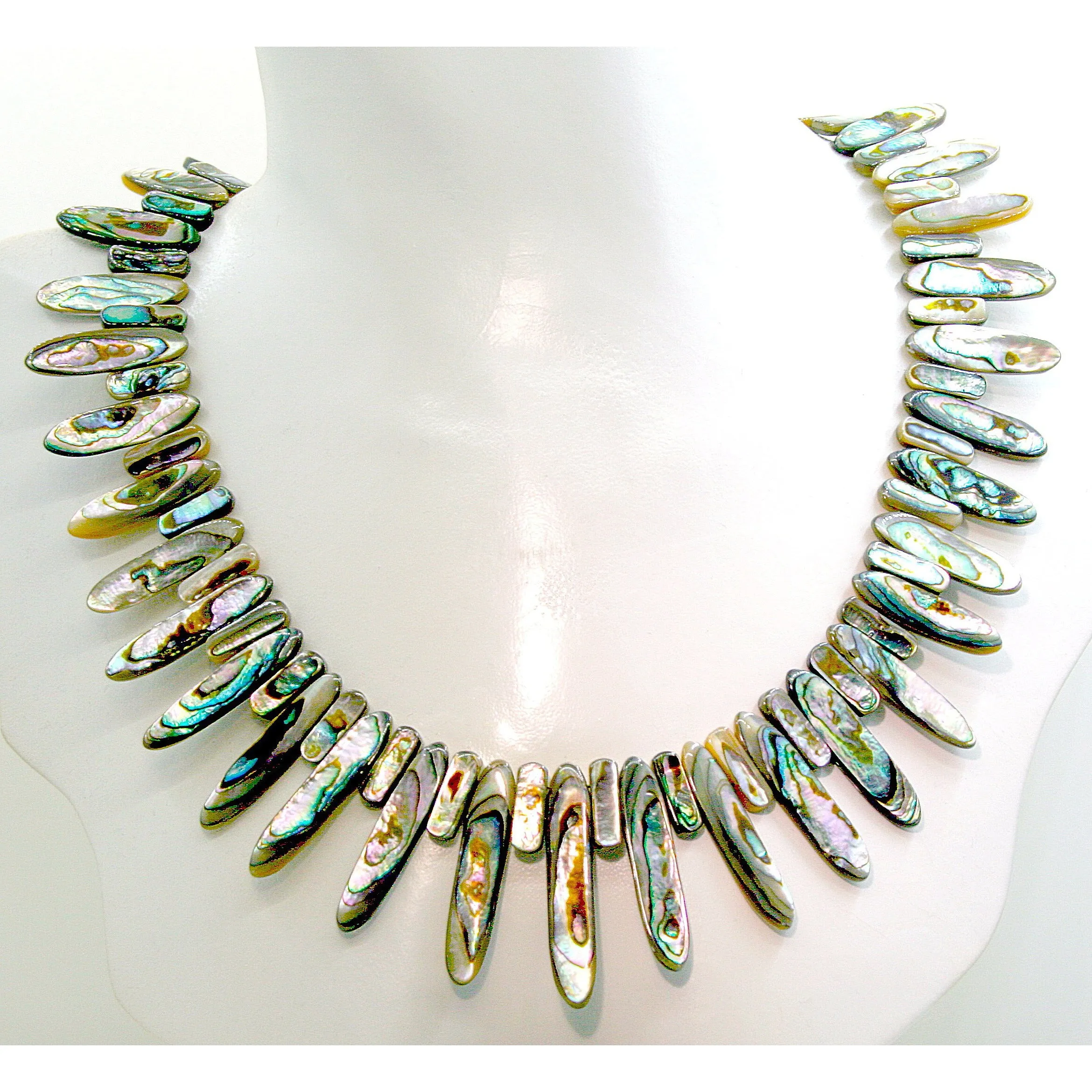 Marquis Abalone Necklace