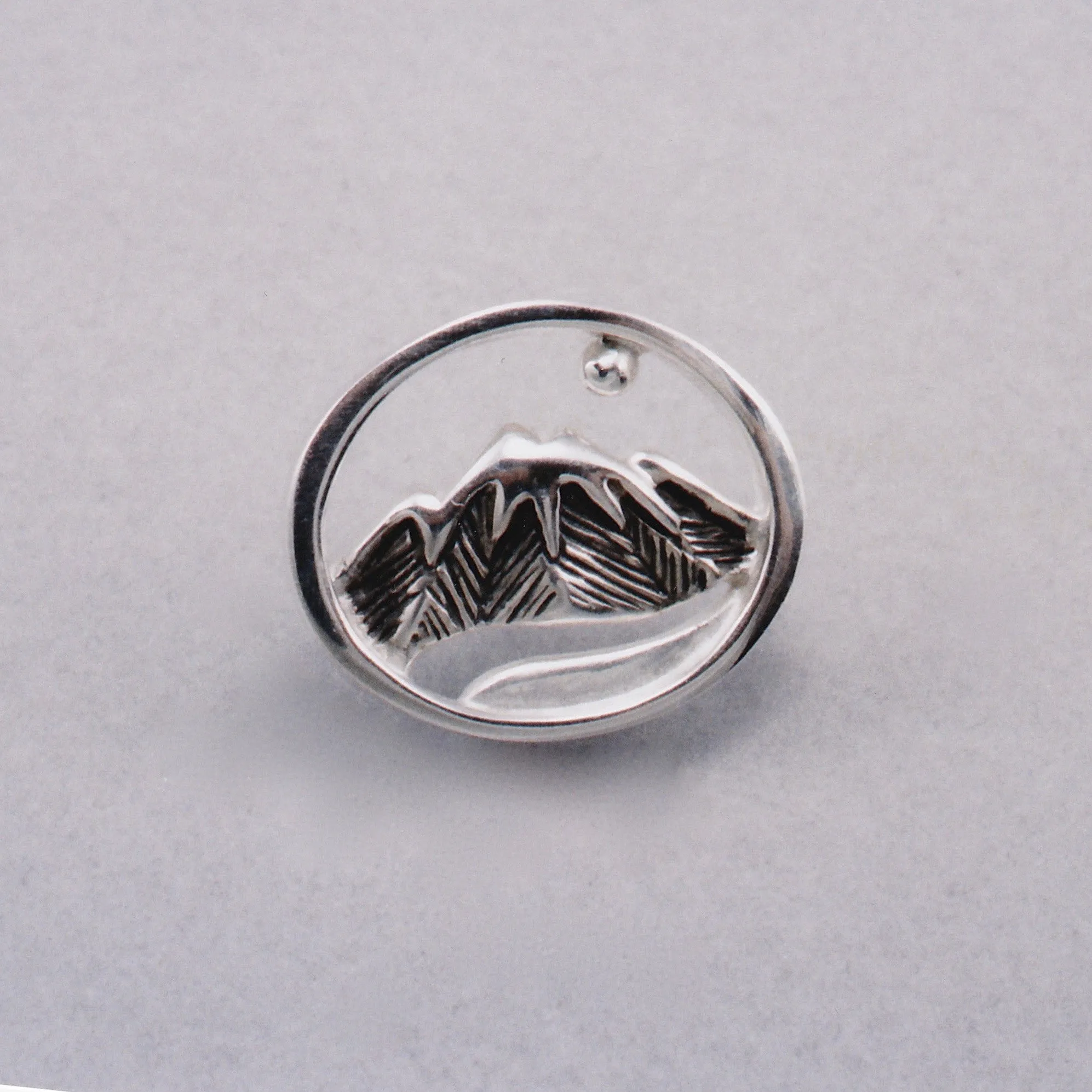 Moon River Tie Tack or Lapel Pin