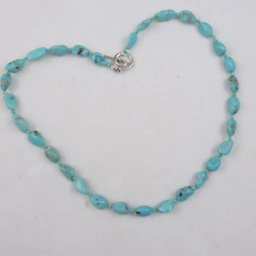 Morenci Turquoise Nugget Necklace