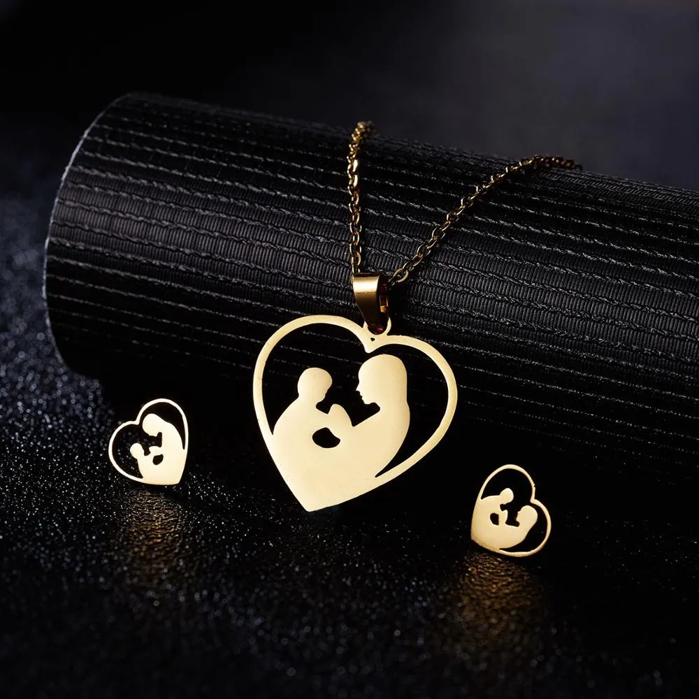 Motherhood Necklace Set