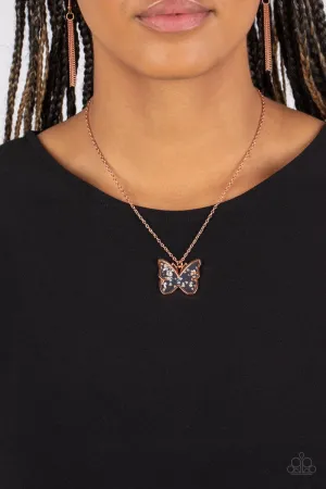 Necklaces Gives Me Butterflies - Copper N242