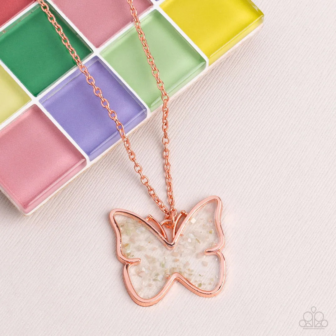 Necklaces Gives Me Butterflies - Copper N242