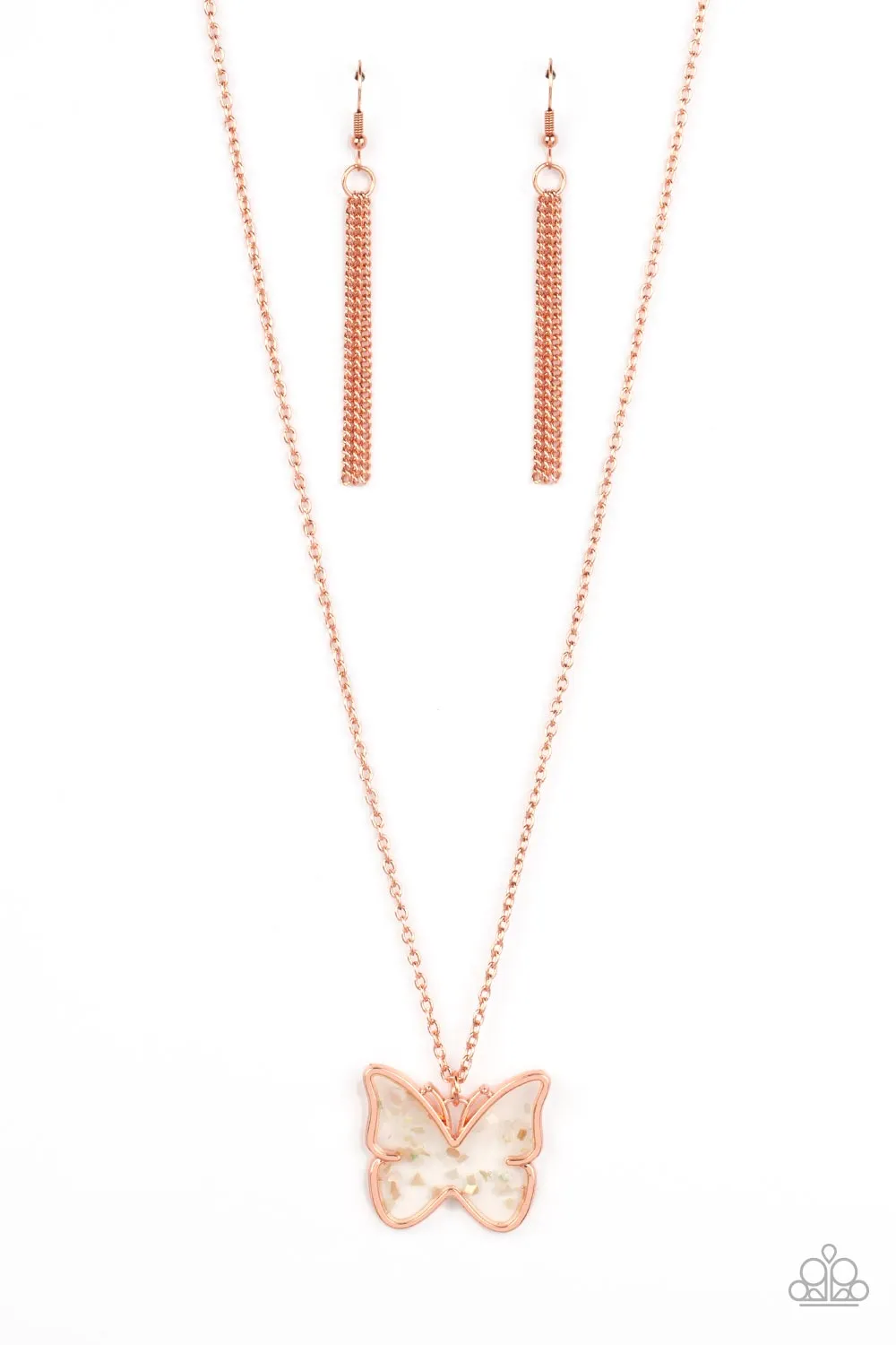 Necklaces Gives Me Butterflies - Copper N242