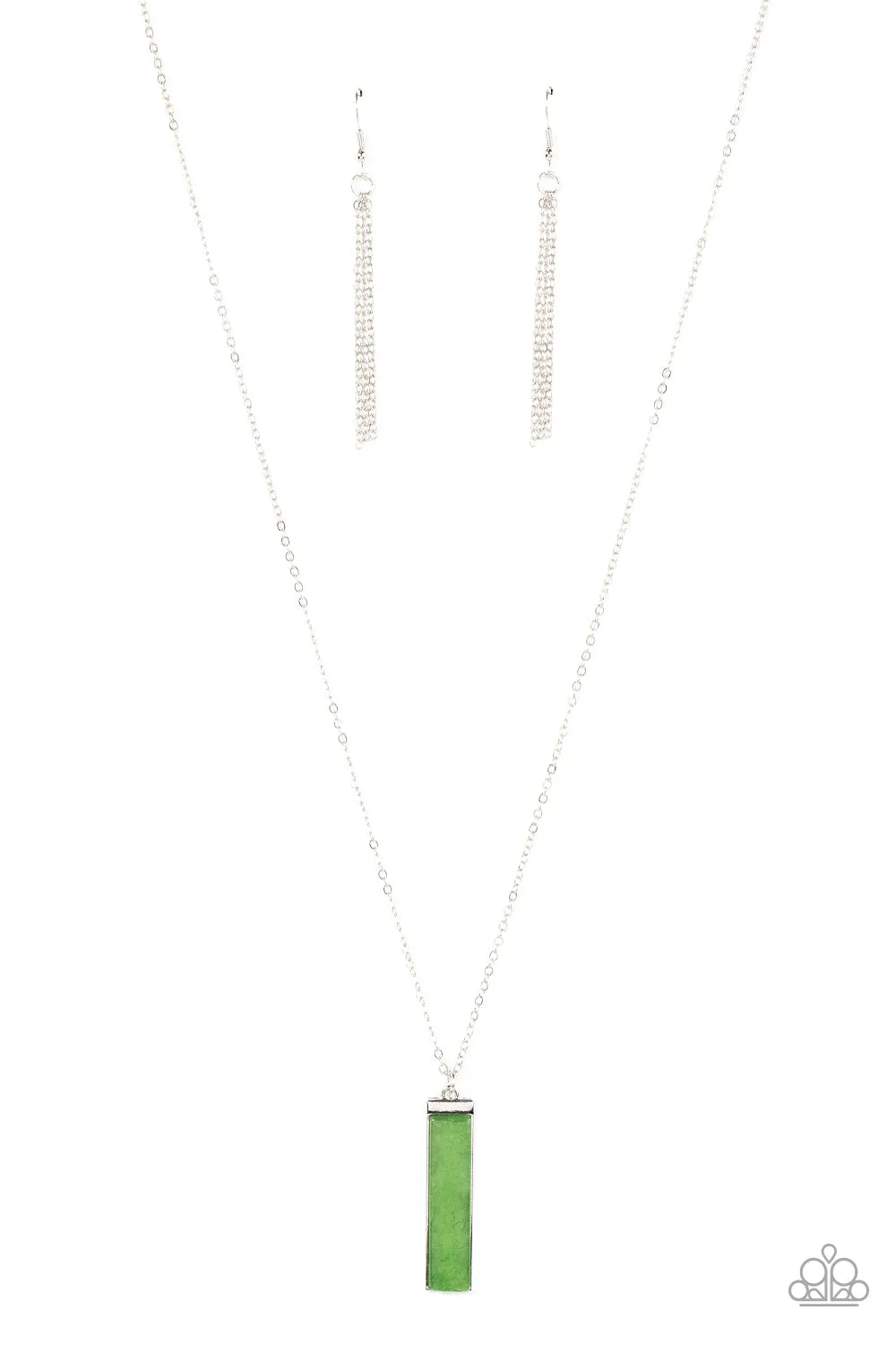 Necklaces Set in GEMSTONE - Green