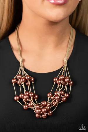 Necklaces Yacht Catch - Brown