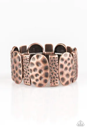 Paparazzi Bracelet ~ Cave Cache - Copper