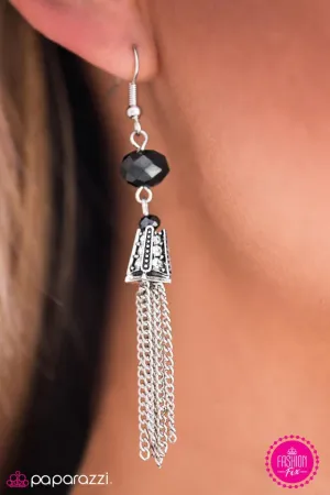 Paparazzi Earring ~ Can I Borrow A Cup Of SHIMMER? - Blue