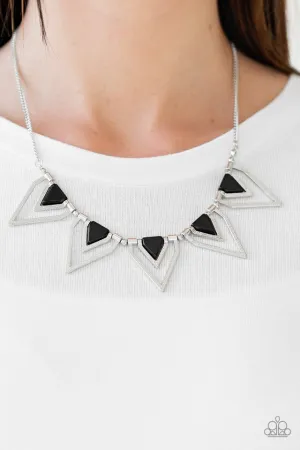 Paparazzi Necklace ~ The Pack Leader - Black