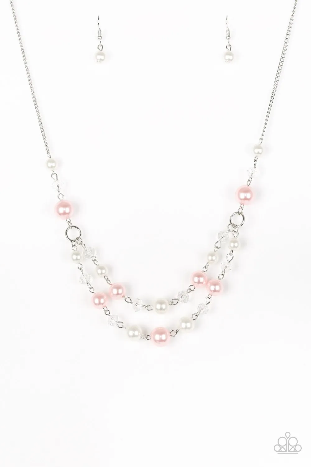 Paparazzi Necklace ~ The Princess BRIDESMAID - Pink