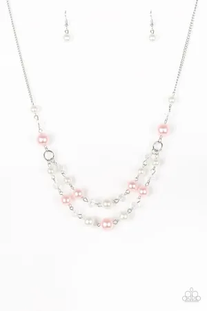 Paparazzi Necklace ~ The Princess BRIDESMAID - Pink