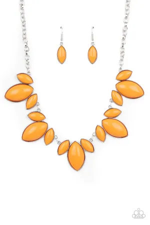 Paparazzi Necklace ~ Viva La Vacation - Orange