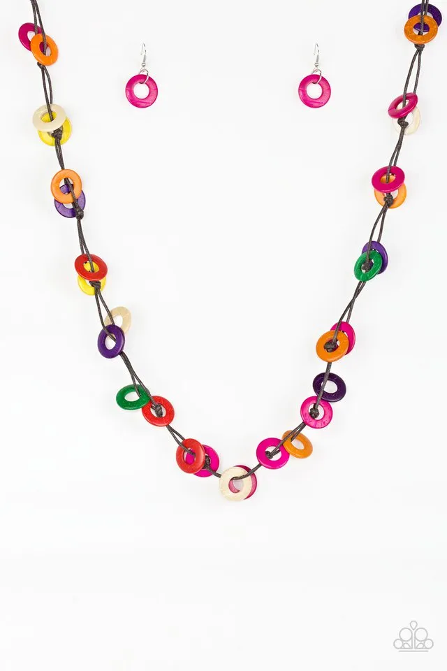 Paparazzi Necklace ~ Waikiki Winds - Multi