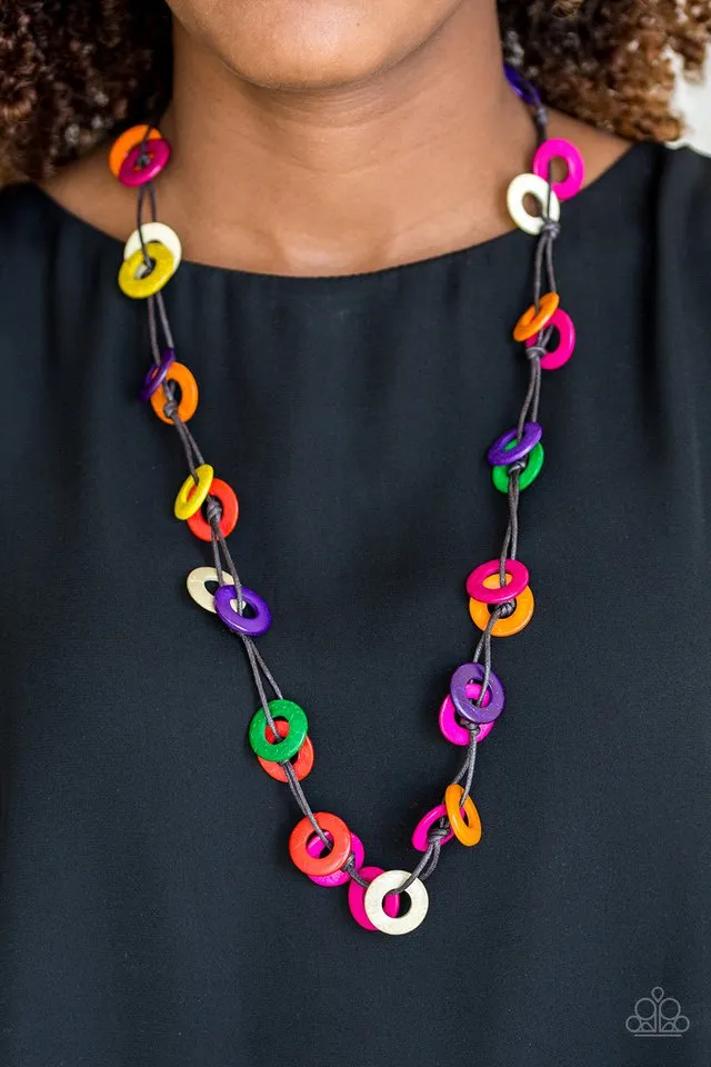 Paparazzi Necklace ~ Waikiki Winds - Multi