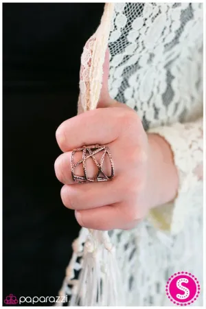 Paparazzi Ring ~ Call It A Night - Copper