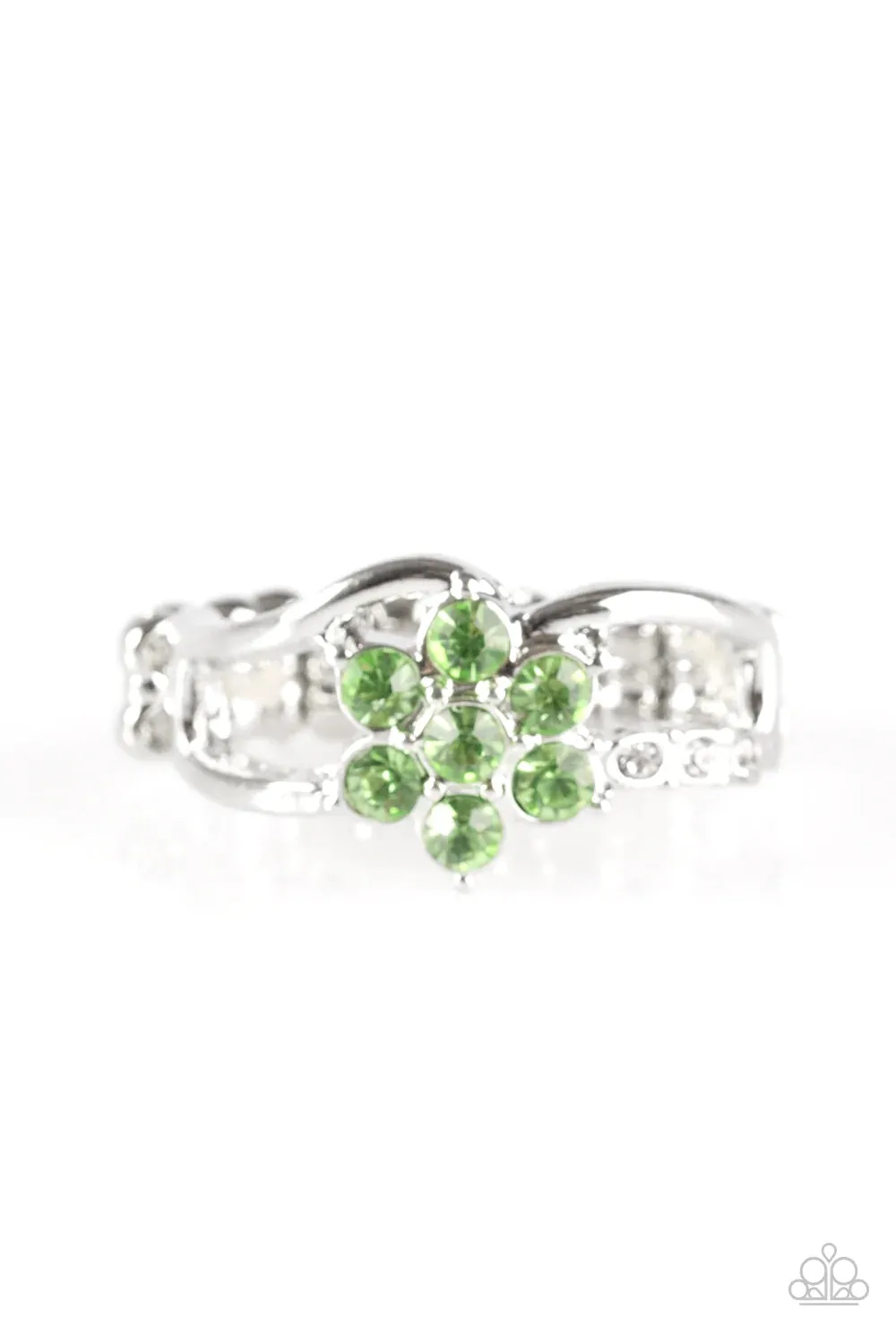 Paparazzi Ring ~ Garden Gleam - Green