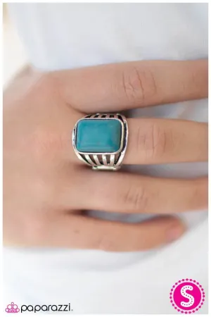 Paparazzi Ring ~ Scandalous Behavior - Blue