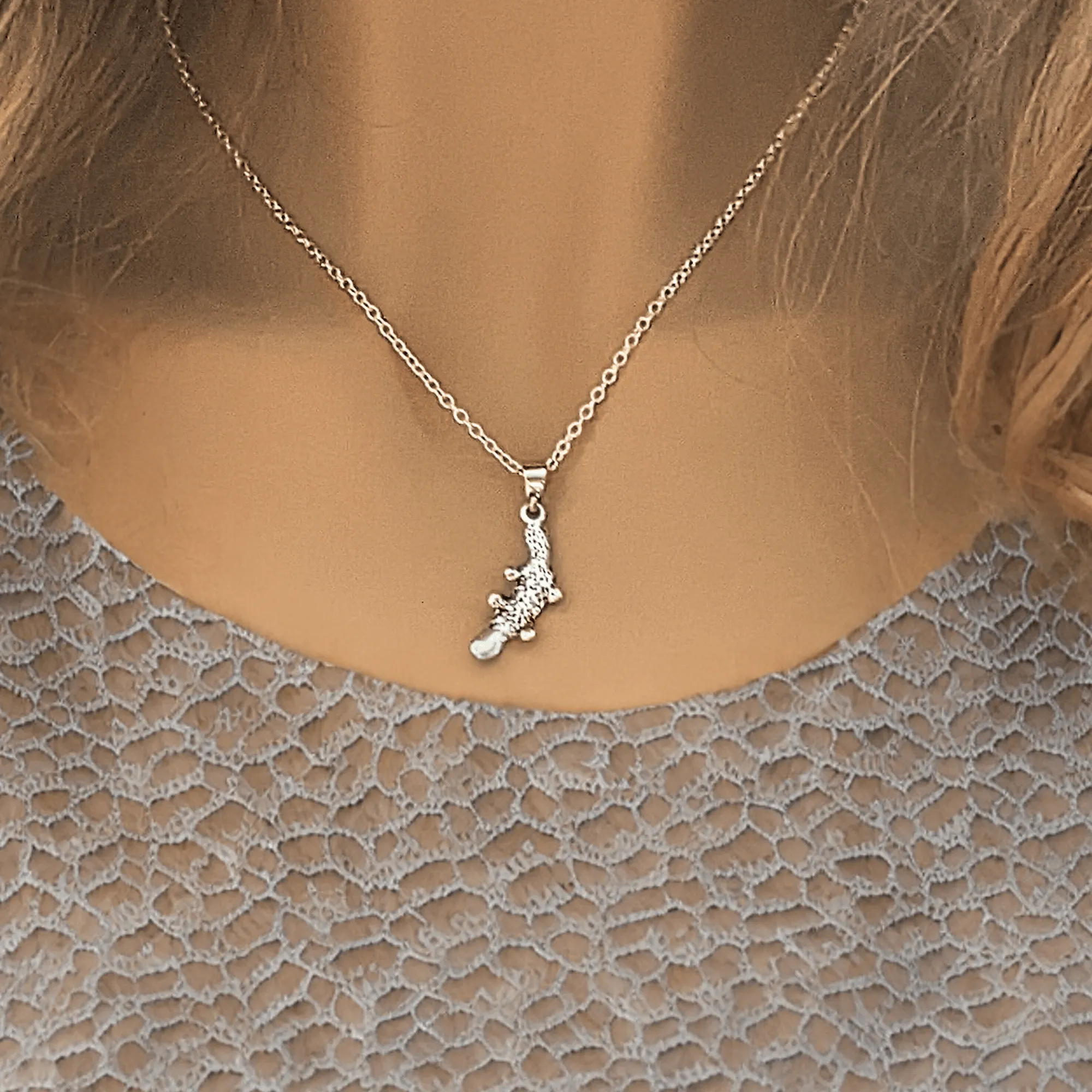 Platypus necklace