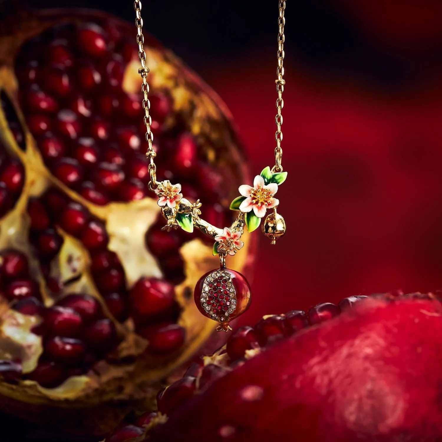 Pomegranate Necklace