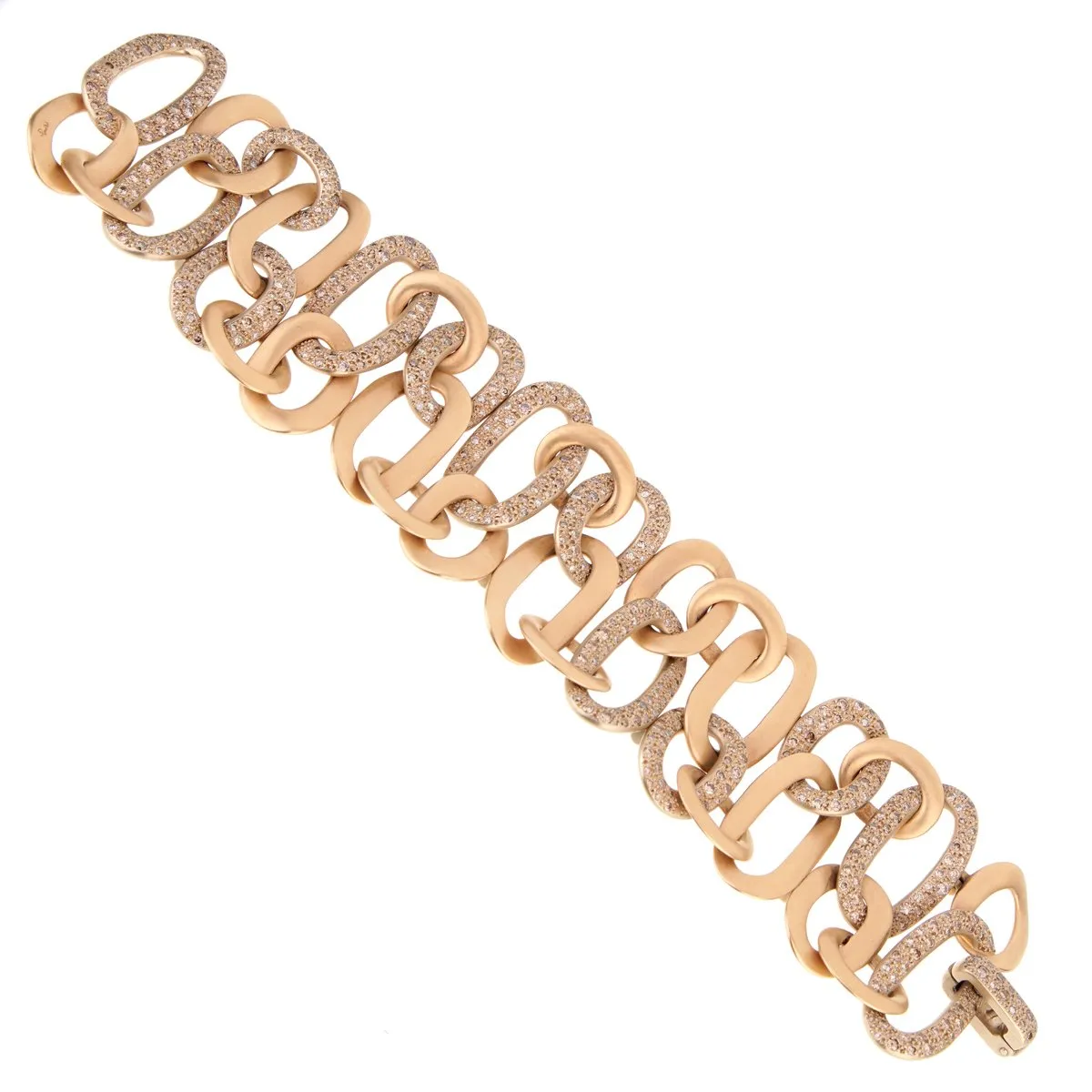 Pomellato Rose Gold Fancy Diamond Bracelet