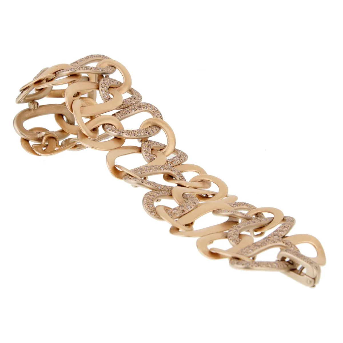 Pomellato Rose Gold Fancy Diamond Bracelet