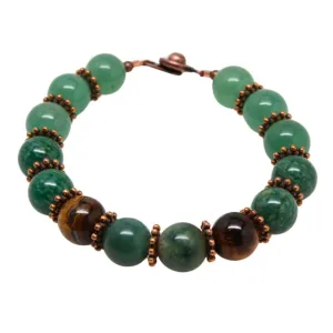 'Prosperity' Semi-Precious Gemstone Beaded Bracelet