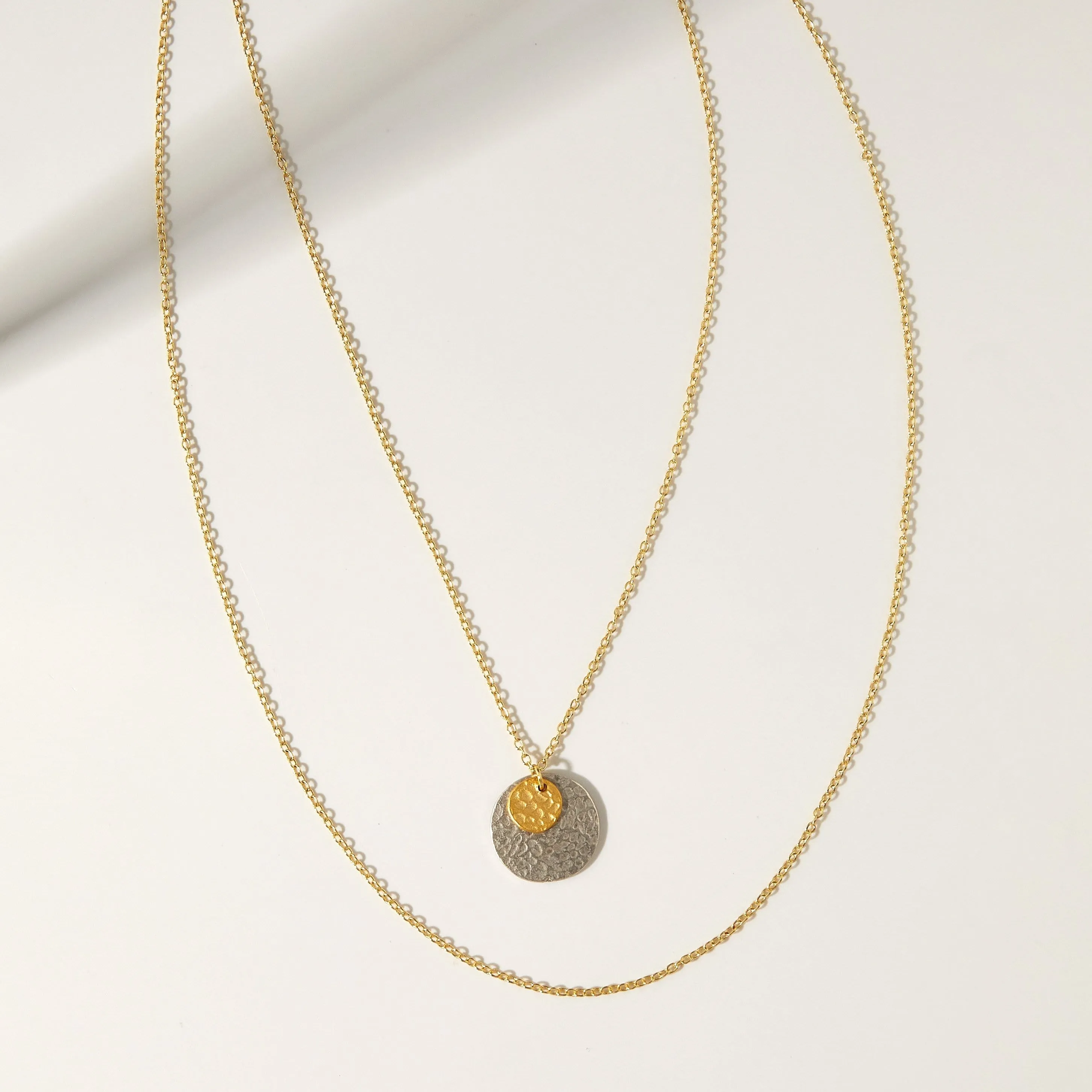 "L'Or" Layering Coin Necklaces