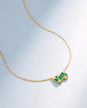 Shimmer Emerald Mini Bar Pendant