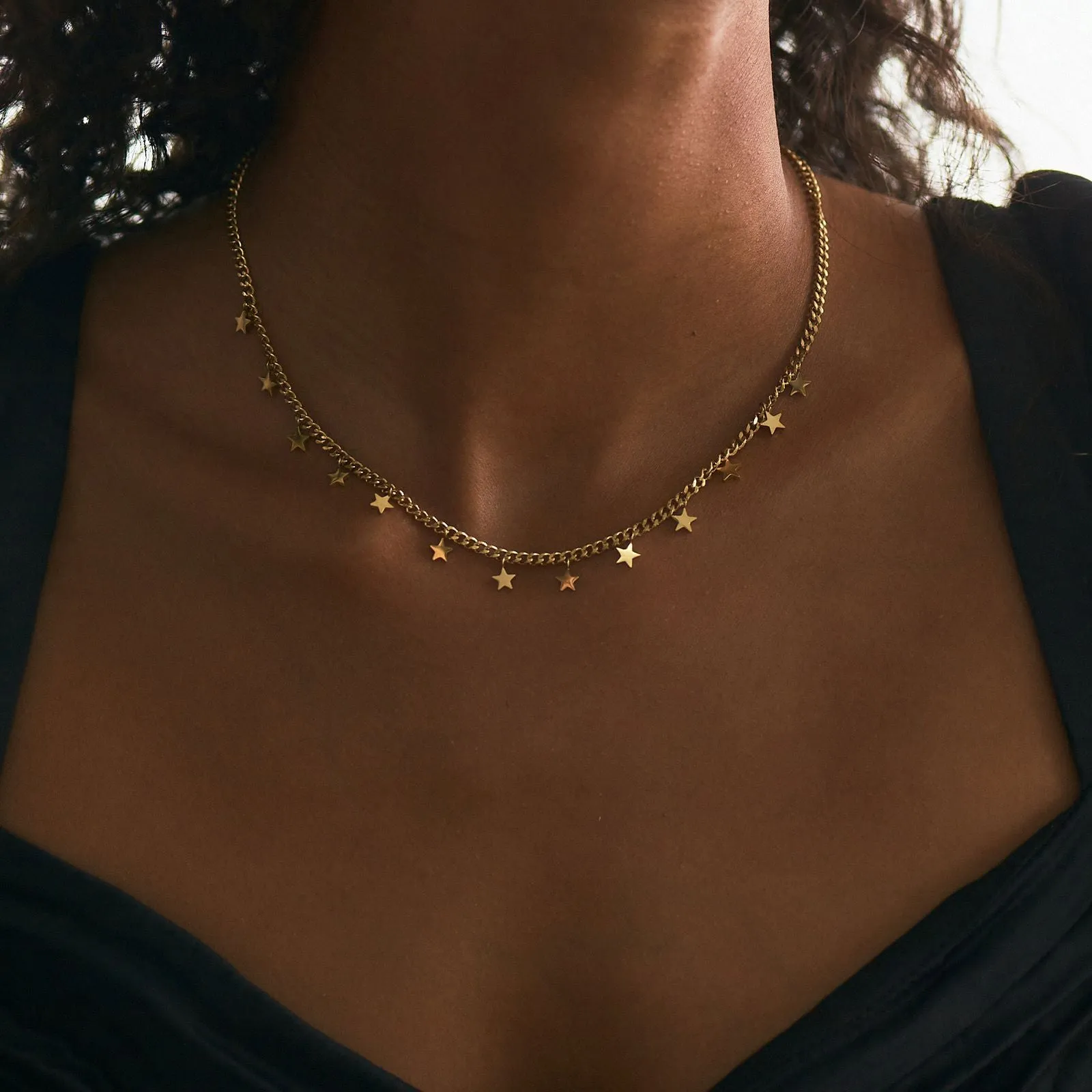 Sirius Chain Necklace Gold